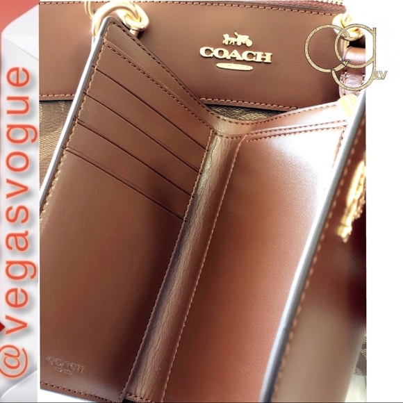 COACH Mini Brooke Carryall & Sig Envelope Wallet - Picture 7 of 7